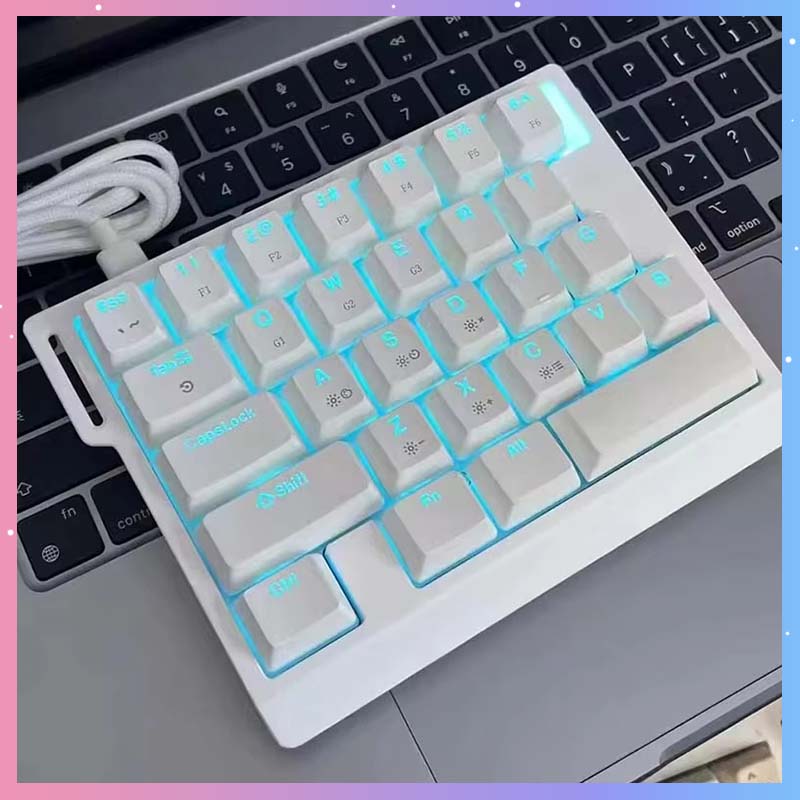 Esports Gaming - HE30 Keyboard Gaming Mekanik 29 Tombol