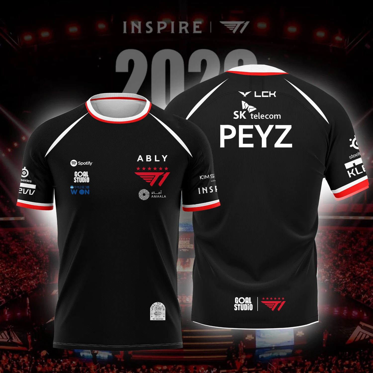 Esports Gaming Teams - Jersey Tim ESPORTS T1 Baru 2026