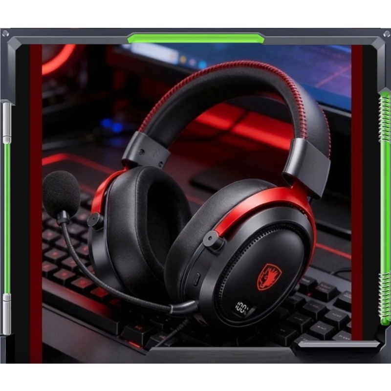 Esports Gaming Bar - SADES Hunting 812 Headphone Nirkabel Empat