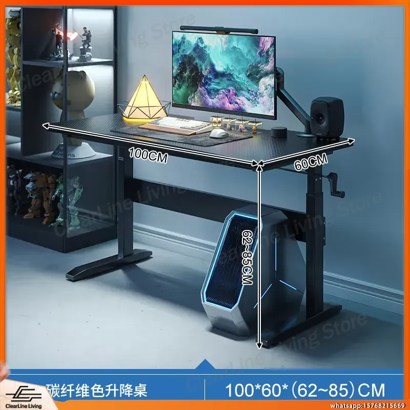 Meja Gaming Bentuk L Ergonomis - Esports Gaming Monitor ulasan dan harga