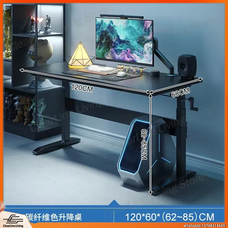 Meja Gaming Bentuk L Ergonomis - Esports Gaming Monitor ulasan dan harga
