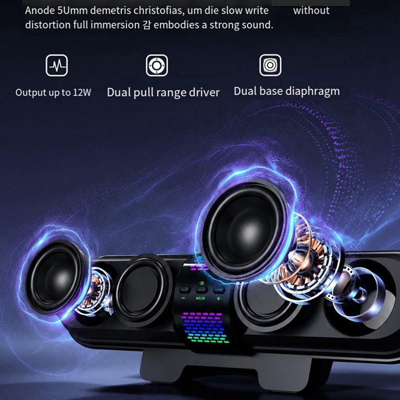 Super Sale RGB Gaming Sound Ba - Esports Gaming Bar ulasan dan harga