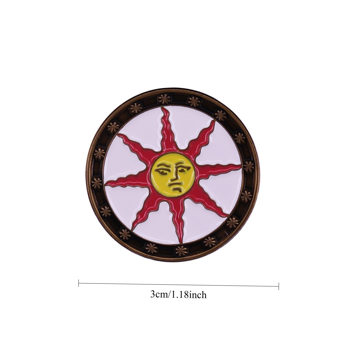 1 Buah Pin Enamel Dark Souls S - Esports Gaming Jacket ulasan dan harga