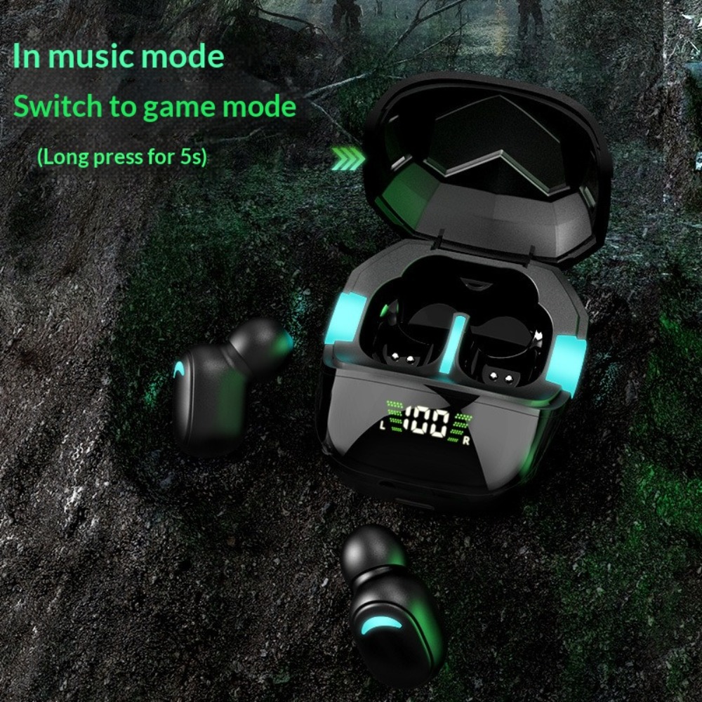 Headset Bluetooth Tampilan Lev - Esports Gaming Bar ulasan dan harga