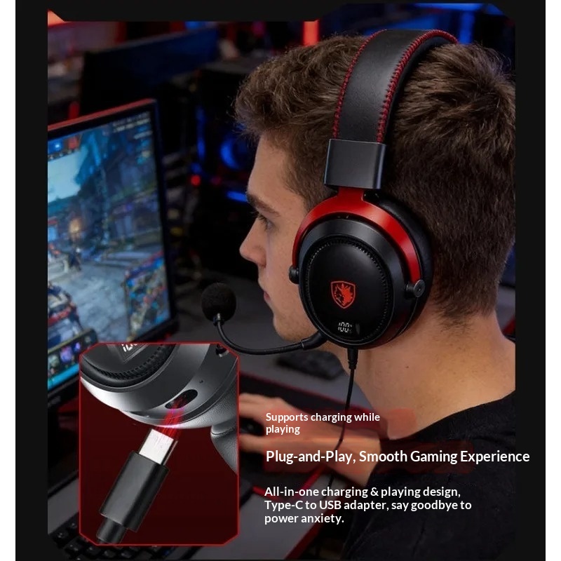 SADES Hunting 812 Headphone Ni - Esports Gaming Bar ulasan dan harga
