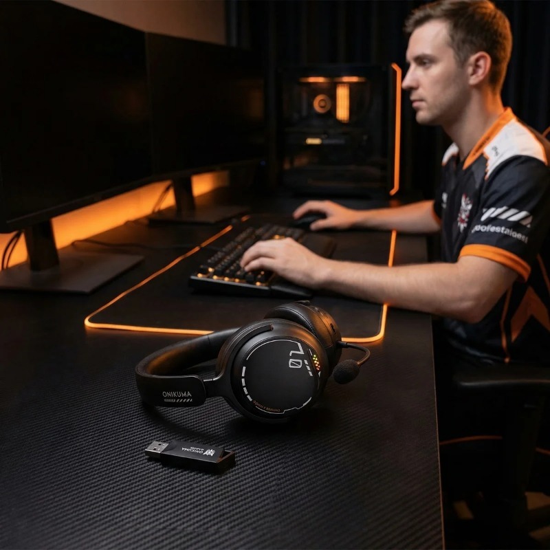 ONIKUMA GT886 Headset Gaming T - Esports Gaming Bar ulasan dan harga