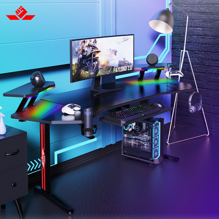 Meja Gaming Komputer E-Sports  - Esports Gaming ulasan dan harga