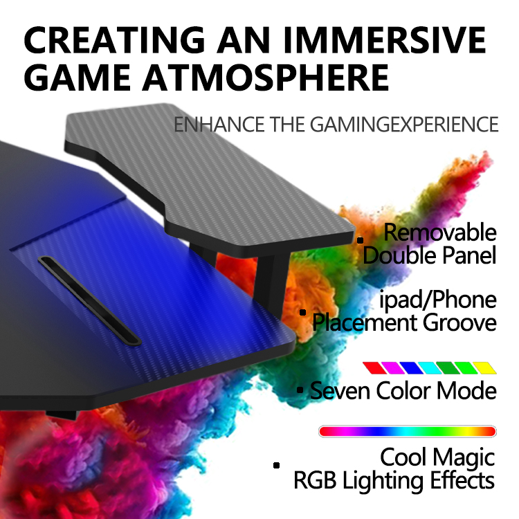 Meja Gaming Komputer E-Sports  - Esports Gaming ulasan dan harga