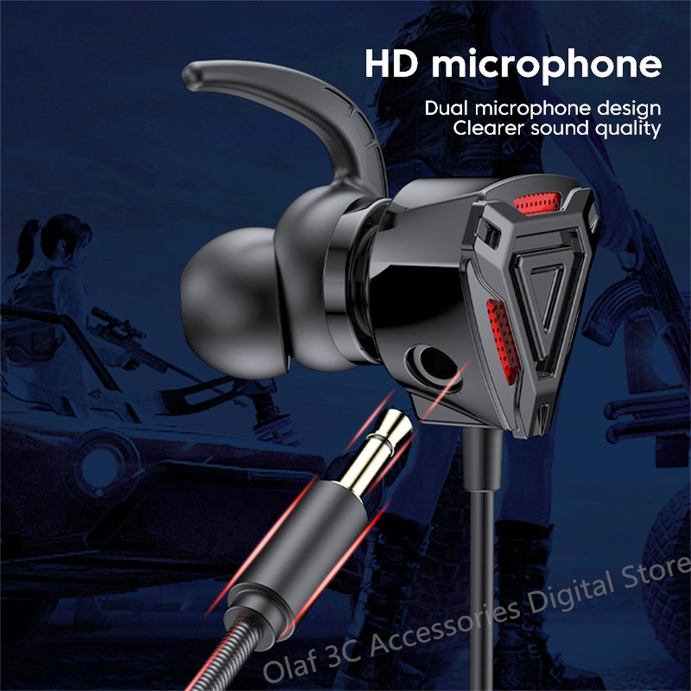 OLAF headphone berkabel 3.5mm, - Esports Gaming Monitor ulasan dan harga