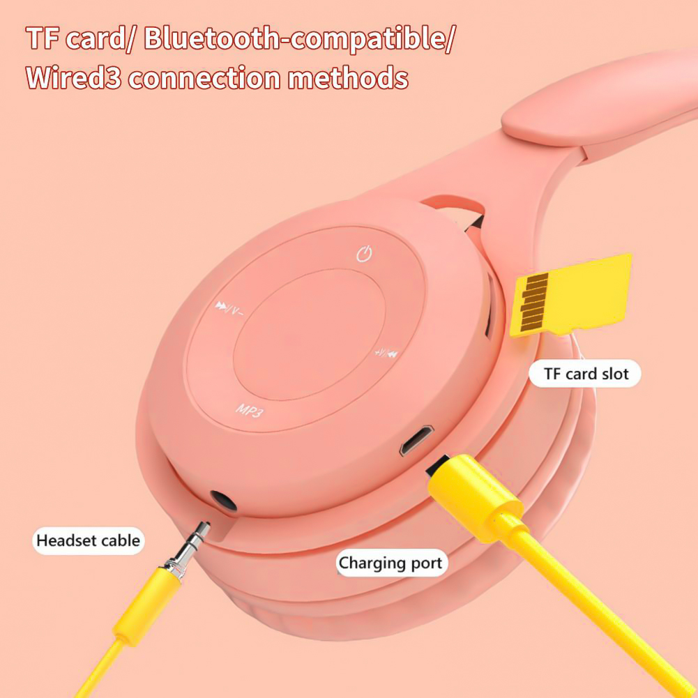 Y08 Headphone Bluetooth nirkab - Esports Gaming Monitor ulasan dan harga