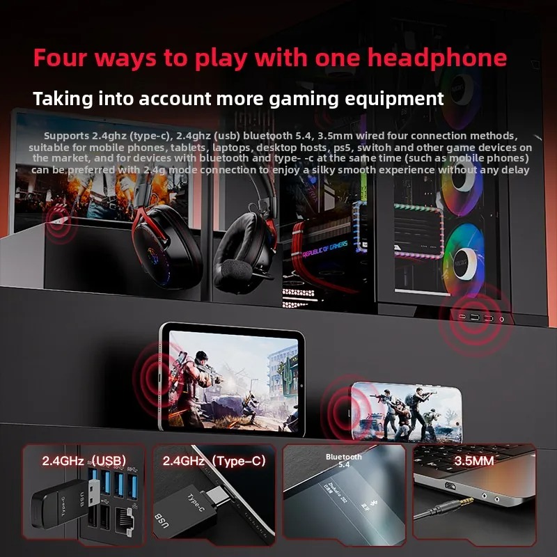 Headset Zhulinniao Xuanwu ZG2  - Esports Gaming Bar ulasan dan harga