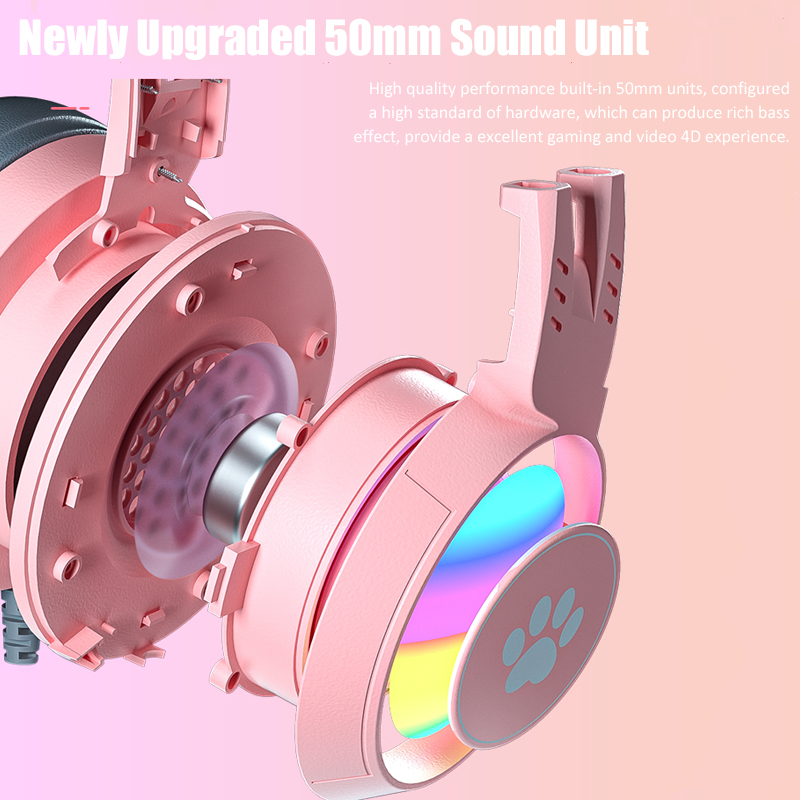Headphone game telinga kucing  - Esports Gaming Monitor ulasan dan harga