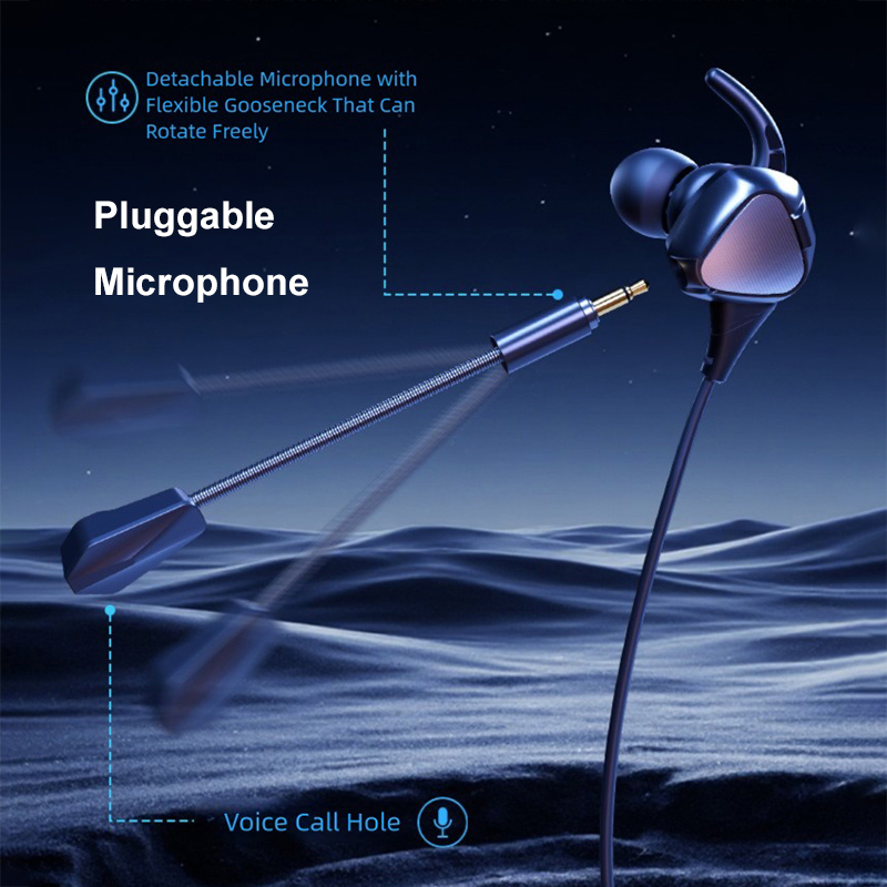 Earphone Gaming In-Ear Dengan  - Esports Gaming Bar ulasan dan harga