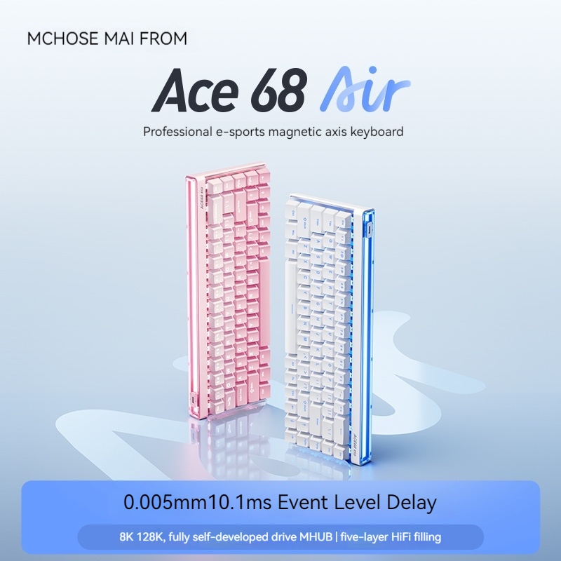 Keyboard Mekanik Mchose Ace68  - Esports Gaming ulasan dan harga