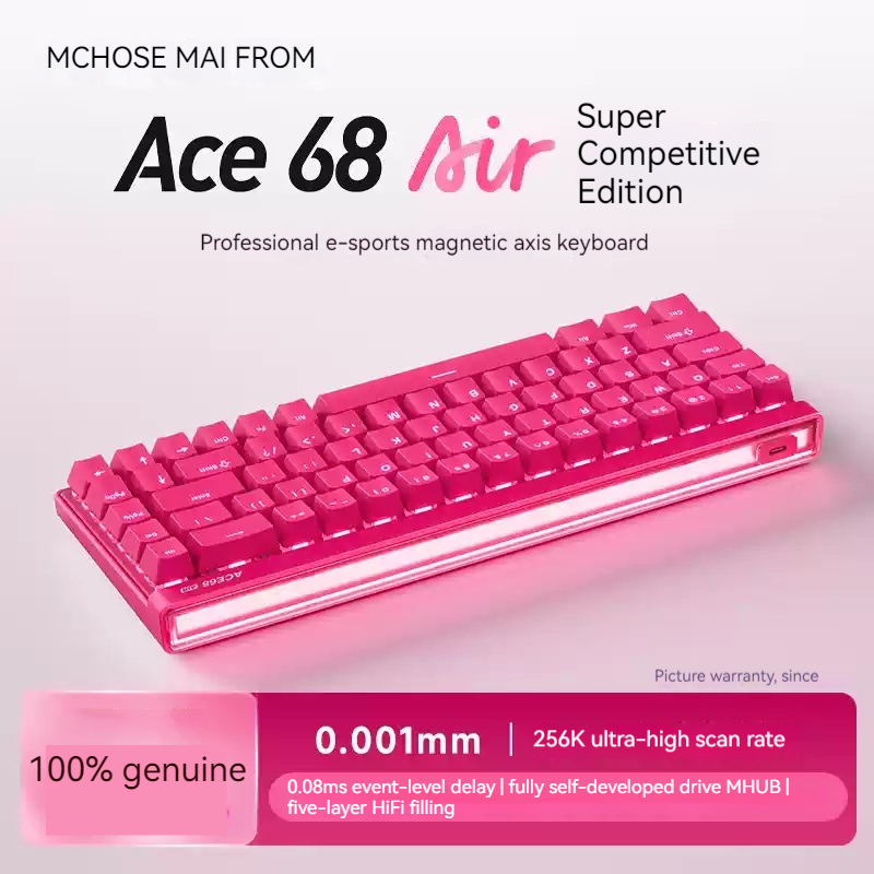 Keyboard Mekanik Mchose Ace68  - Esports Gaming ulasan dan harga